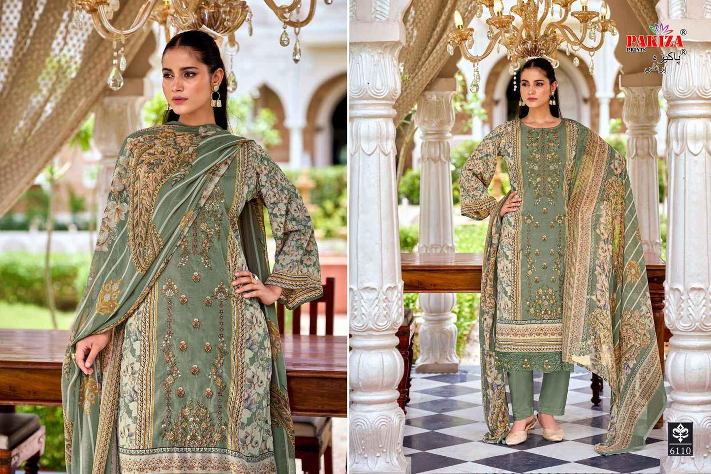 Pakiza Prints Sanaya Royal Crape Dress Material