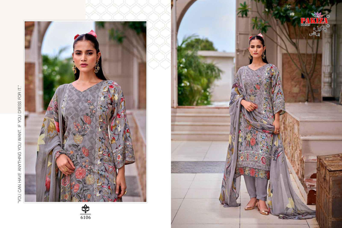 Pakiza Prints Sanaya Royal Crape Dress Material