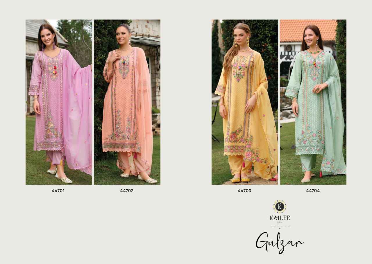 Kailee Fashion Gulzar Cotton Readymade Suit