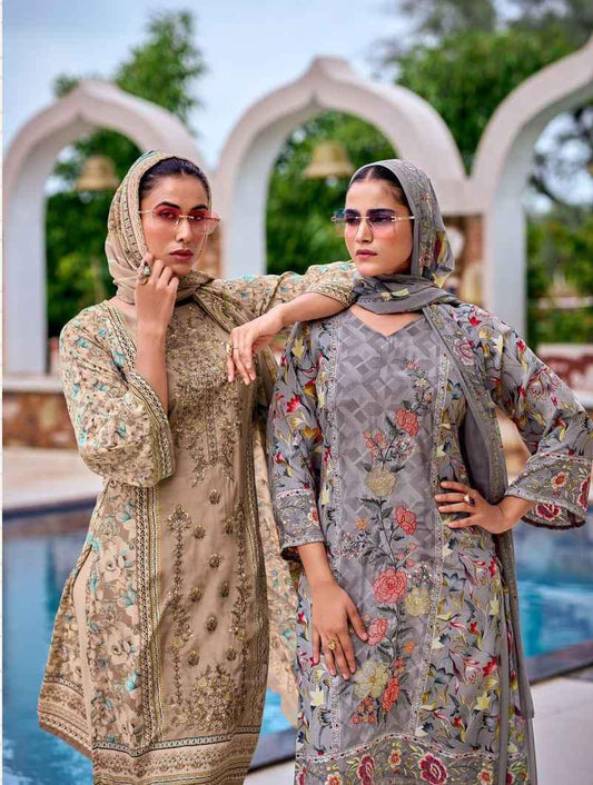 Pakiza Prints Sanaya Royal Crape Dress Material