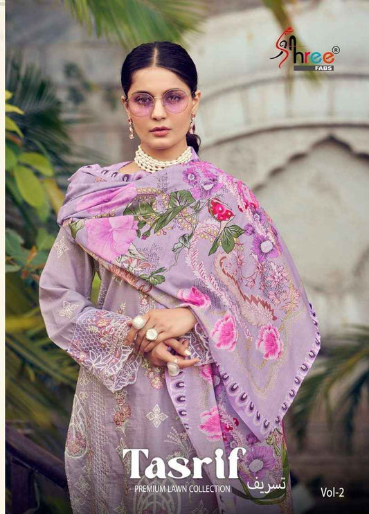 Shree Fabs Tasrif Cotton Dress Material